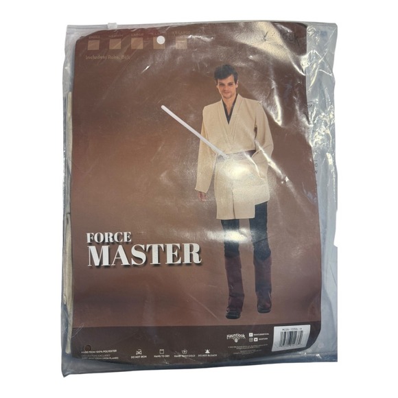 Hauntlook Force Master Costume XLarge Star Wars Style Robe & Belt Halloween - Picture 1 of 3